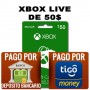 xbox live de 50$